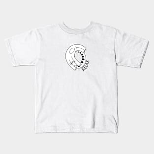 Slipeeng funny cat Kids T-Shirt